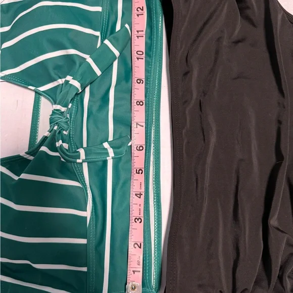 Dippin' Daisy's Green Striped Bikini Top - Picture 2 of 8